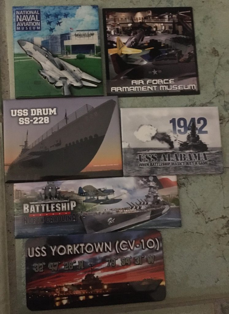 Warship Museum Magnets